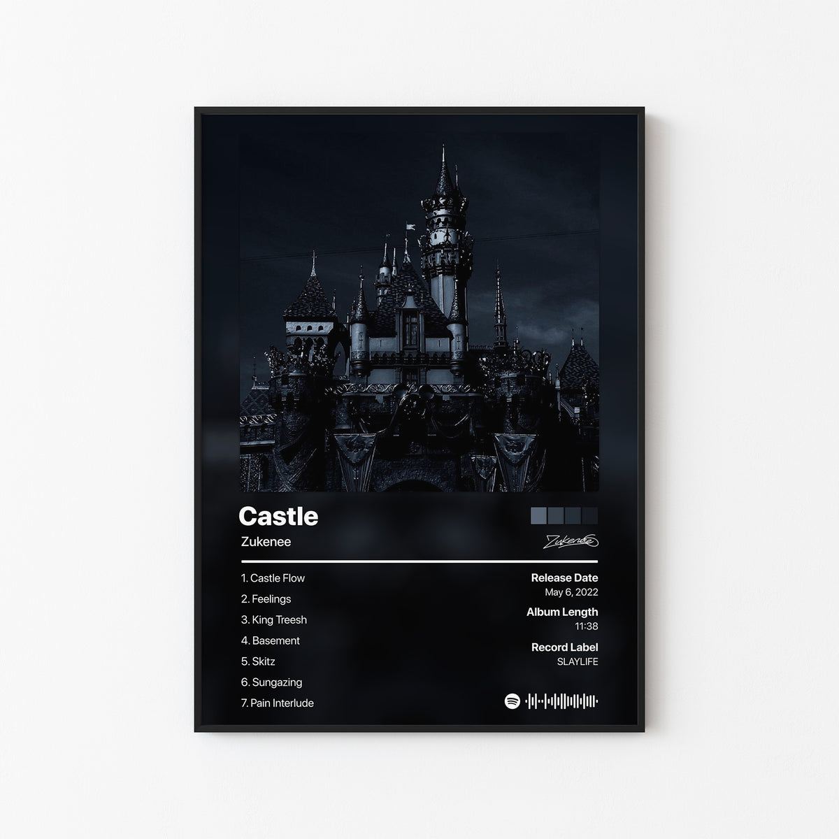 Zukenee Castle Album Poster