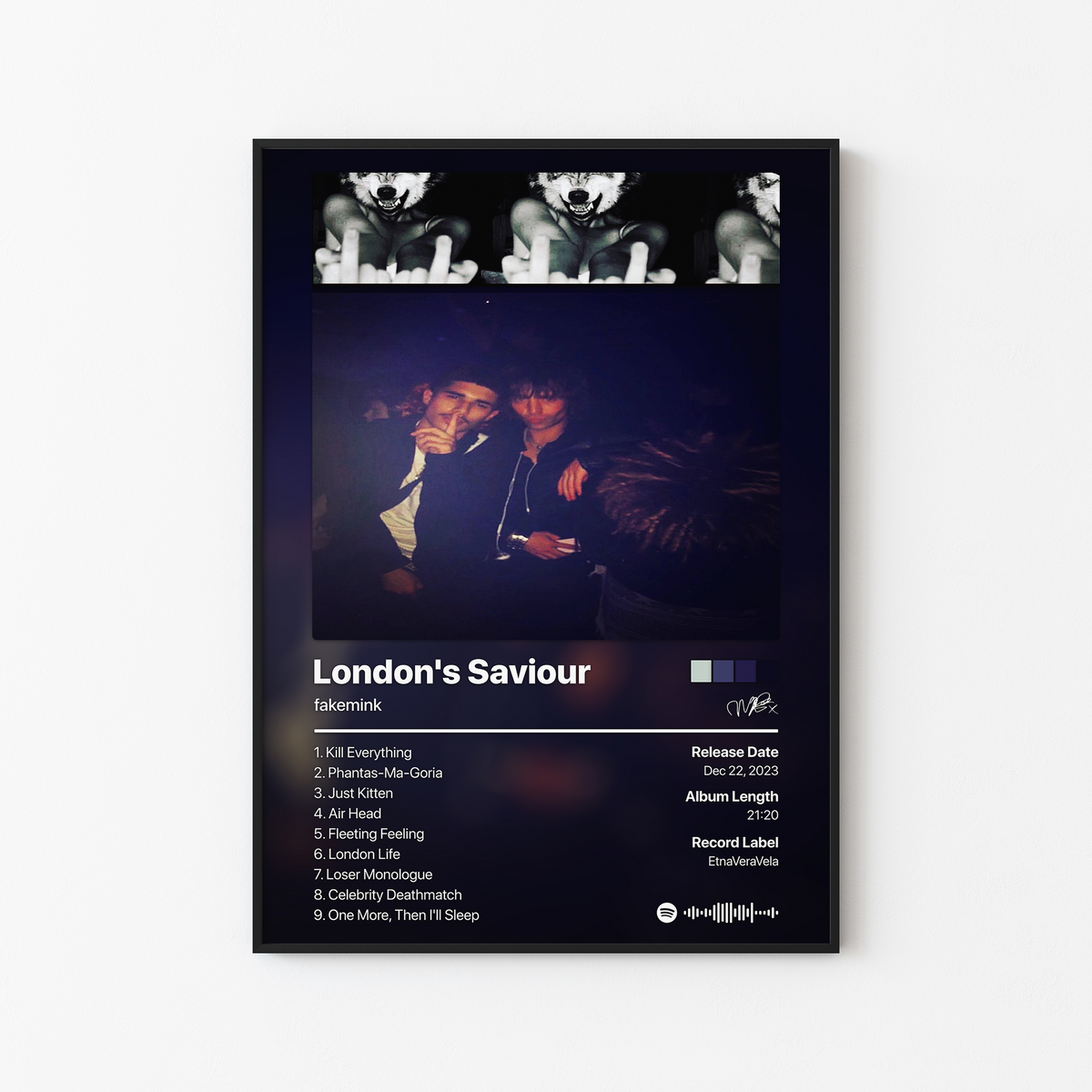 fakemink London's Saviour Album Poster