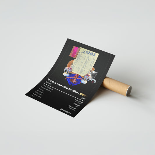 fakemink The Boy who cried Terrified Album Poster