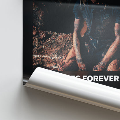 Destroy Lonely LOVE LASTS FOREVER V2.5 Album Poster