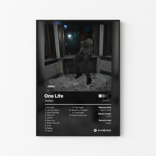 1oneam One Life Album Poster