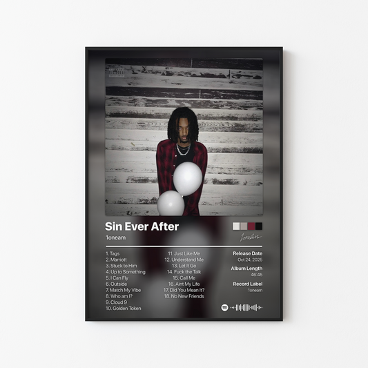 1oneam Sin After Ever Album Poster