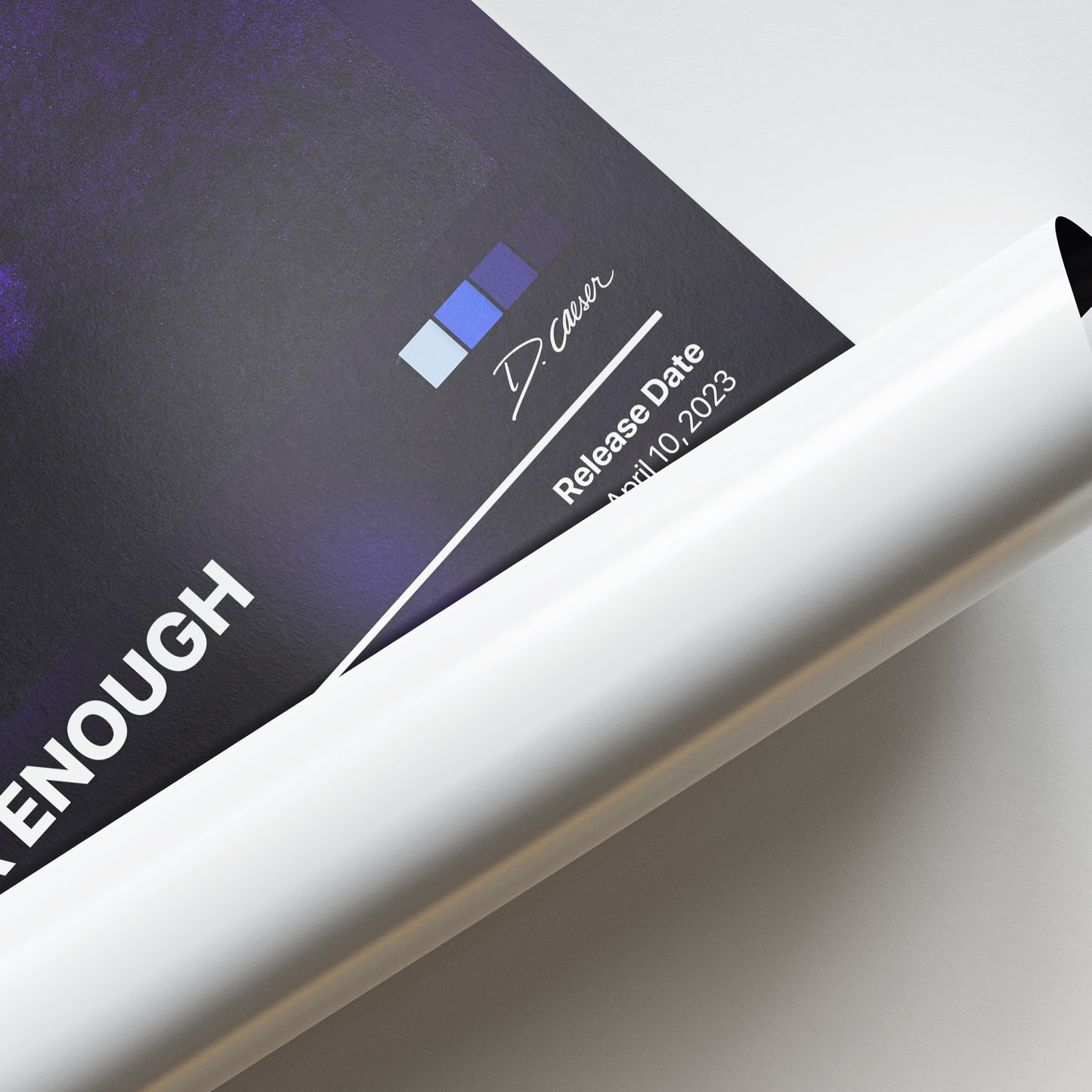 Daniel Caesar NEVER ENOUGH Album Poster