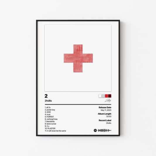 2hollis 2 Album Poster