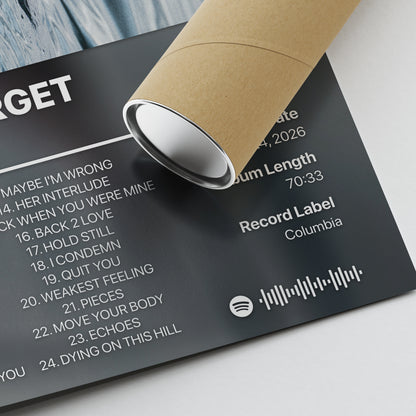 The Kid LAROI BEFORE I FORGET Album Poster