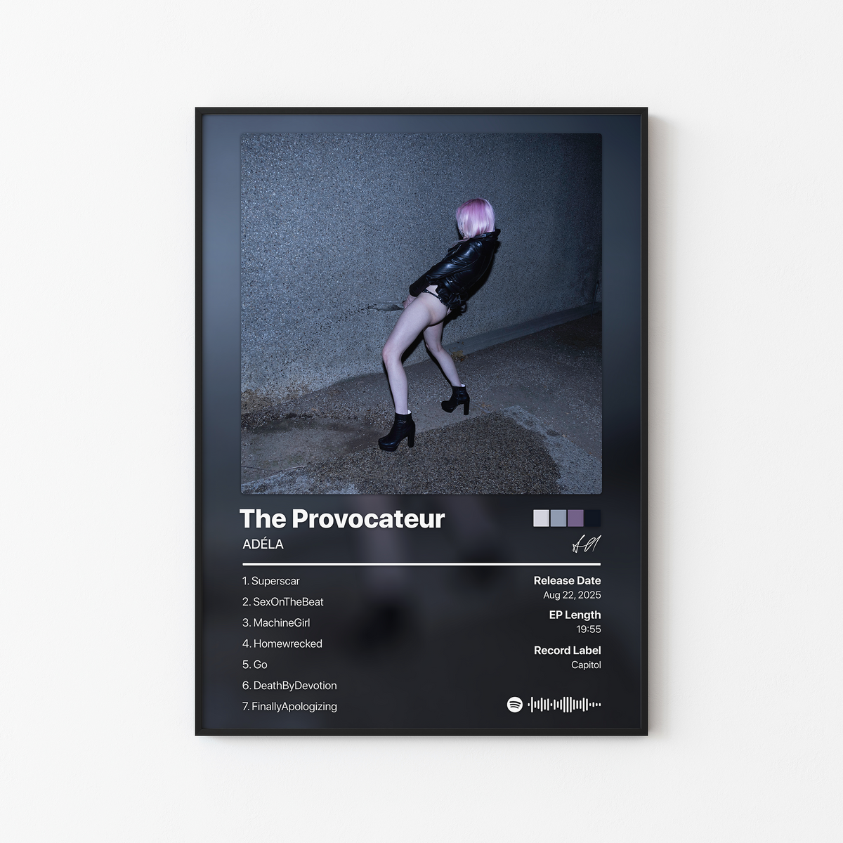 ADÉLA The Provocateur Album Poster