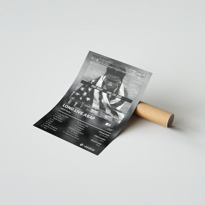 ASAP Rocky LONG LIVE ASAP Album Poster