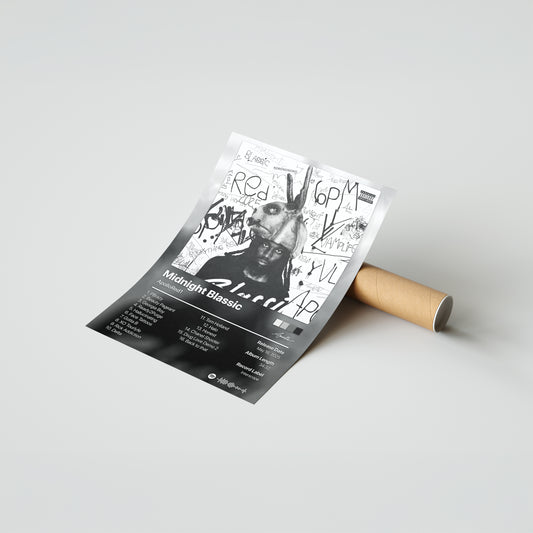 ApolloRed1 Midnight Blassic Album Poster