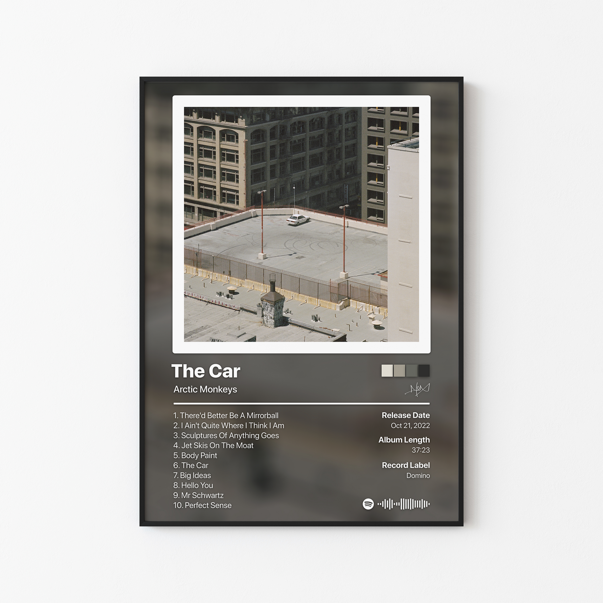 Arctic Monkeys The Car Album Poster