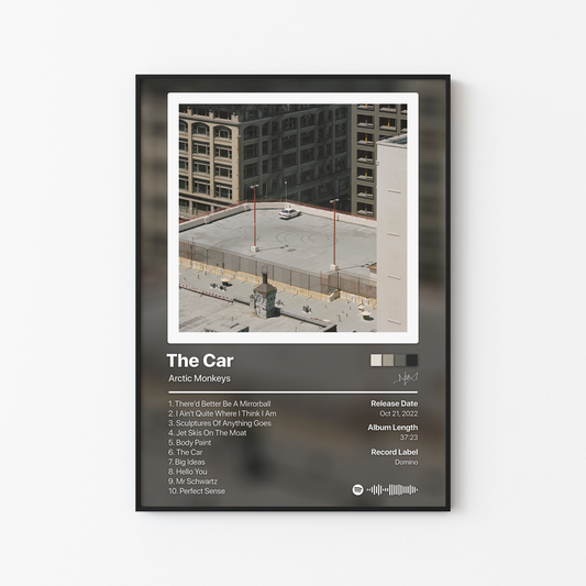 Arctic Monkeys The Car Album Poster