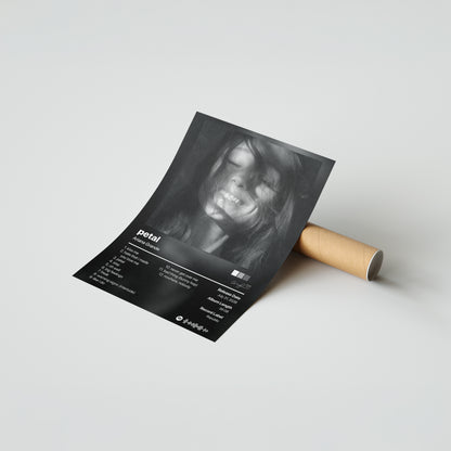 Ariana Grande petal Album Poster