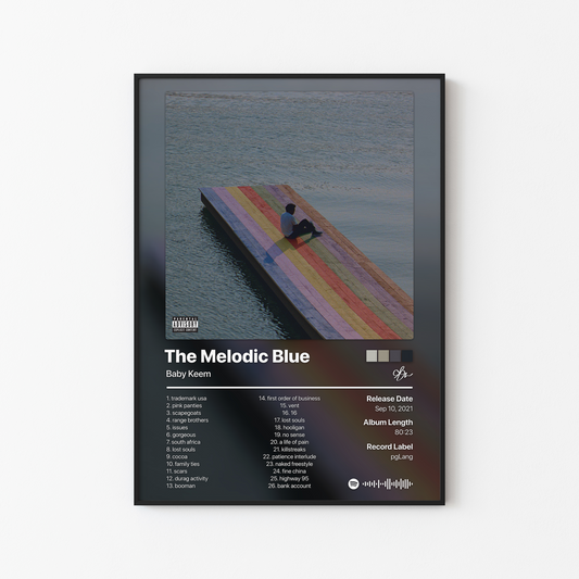 Baby Keem The Melodic Blue Album Poster