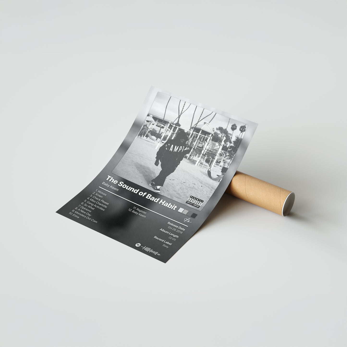 Baby Keem The Sound of Bad Habit Album Poster