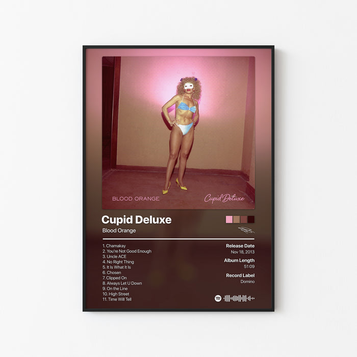 Blood Orange Cupid Deluxe Album Poster