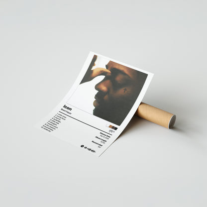 Brent Faiyaz Icon Album Poster