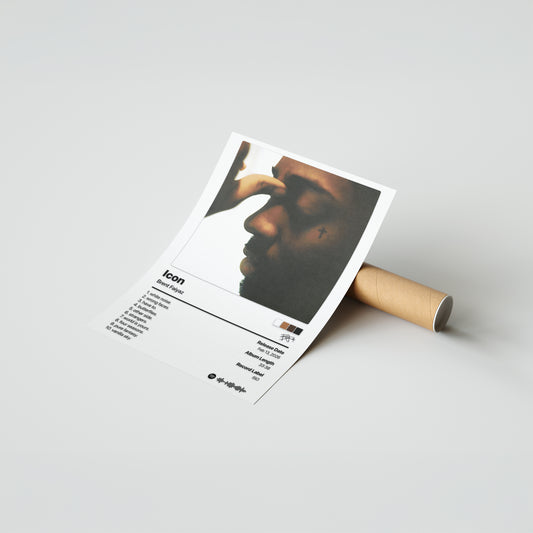 Brent Faiyaz Icon Album Poster