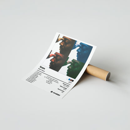 Brent Faiyaz Icon (Director's Cut) Album Poster