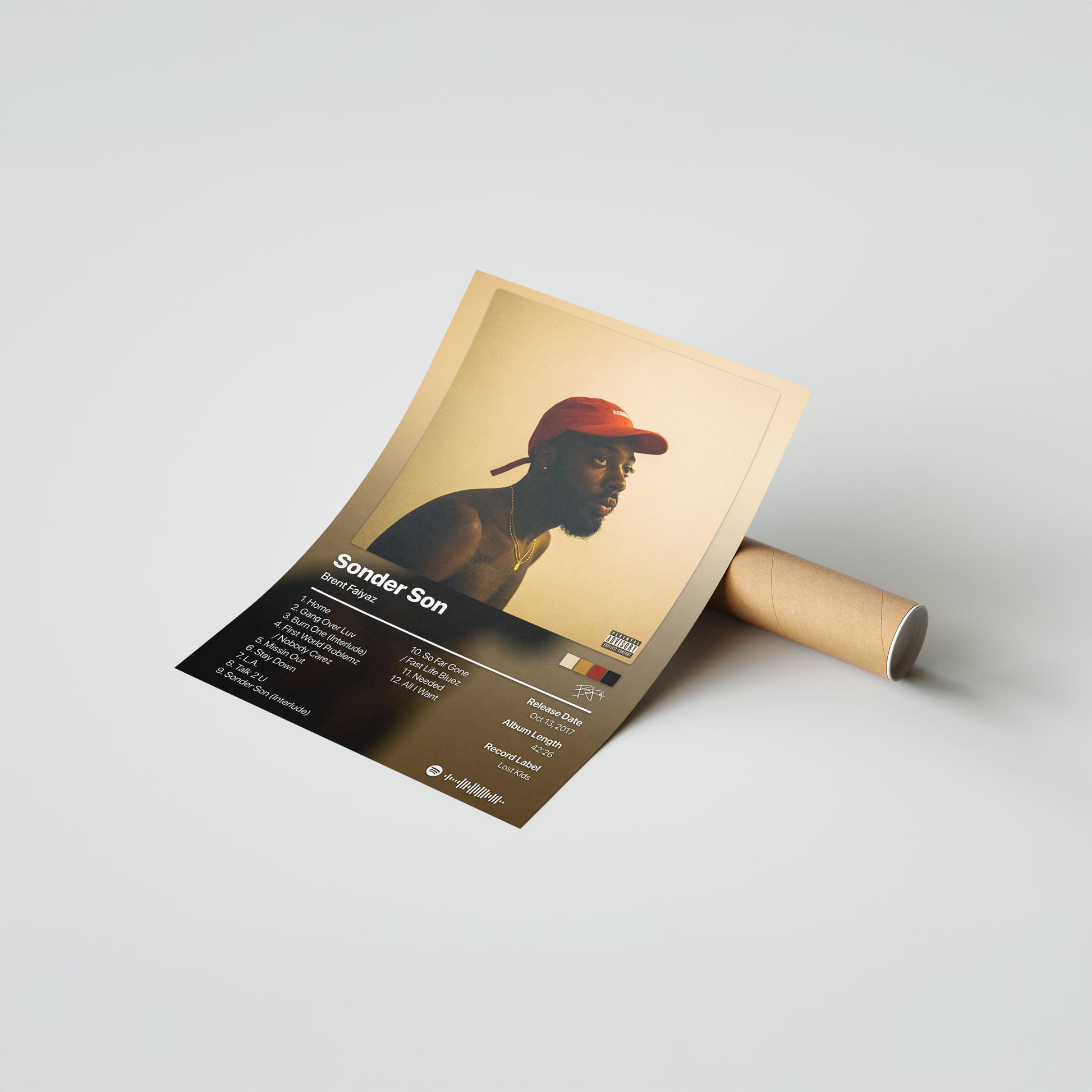 Brent Faiyaz Sonder Son Album Poster