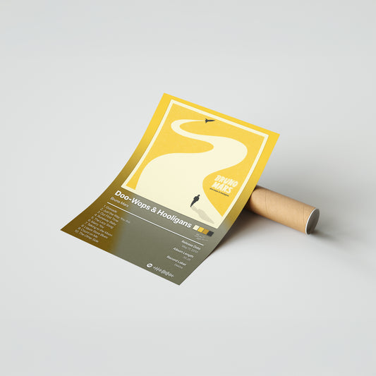 Bruno Mars Doo-Wops & Hooligans Album Poster
