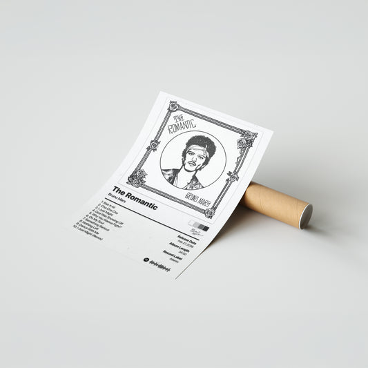 Bruno Mars The Romantic Album Poster