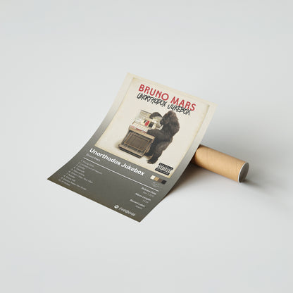 Bruno Mars Unorthodox Jukebox Album Poster