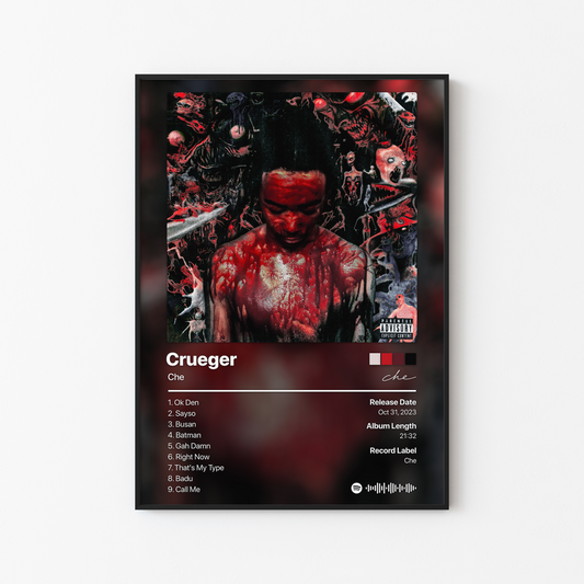 Che Crueger Album Poster