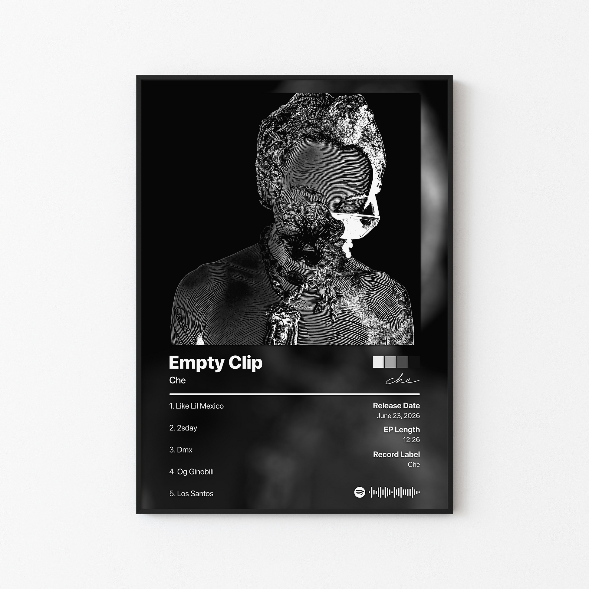 Che Empty Clip Album Poster
