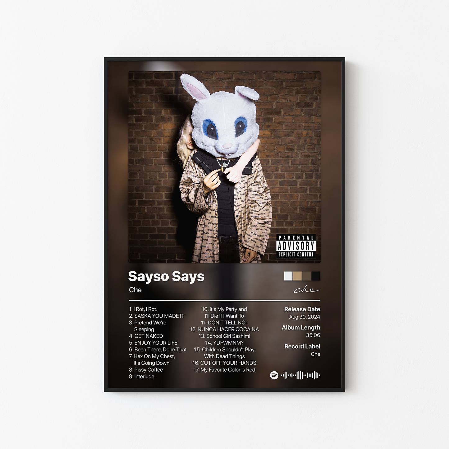 Che Sayso Says Album Poster