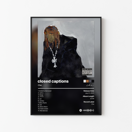 Che closed captions Album Poster