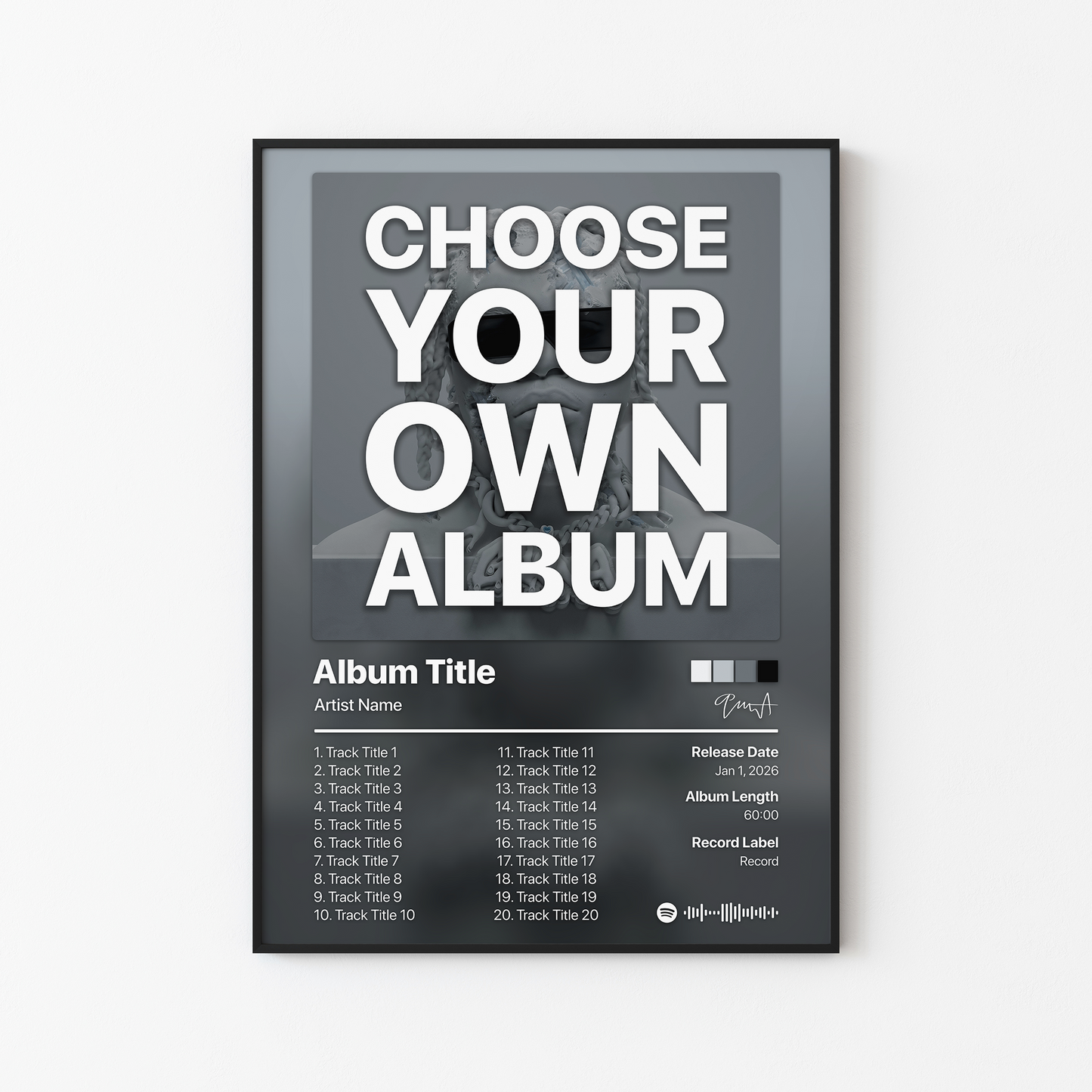 Choose Your Own Album Poster