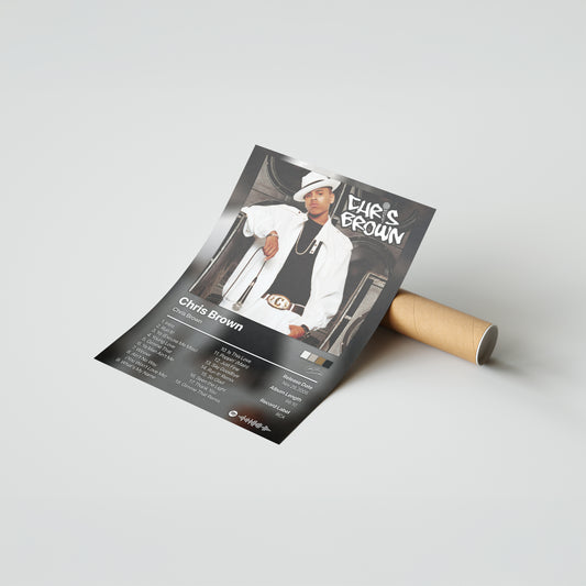 Chris Brown Chris Brown Album Poster