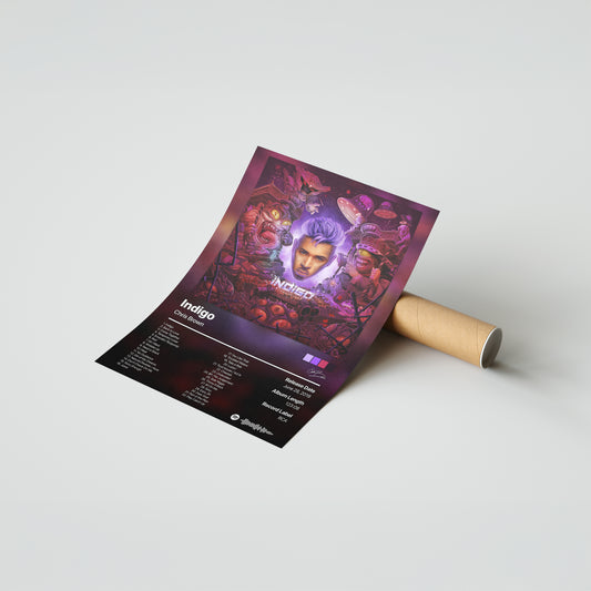 Chris Brown Indigo Album Poster
