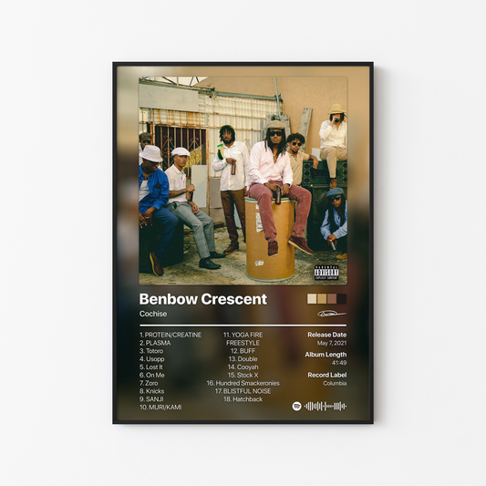 Cochise Benbow Crescent Album Poster