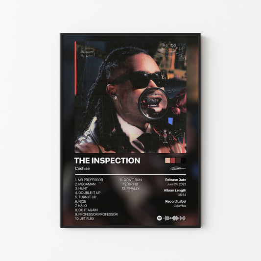 Cochise THE INSPECTION Album Poster