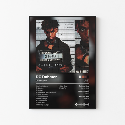 DC THE DON DC Dahmer Album Poster