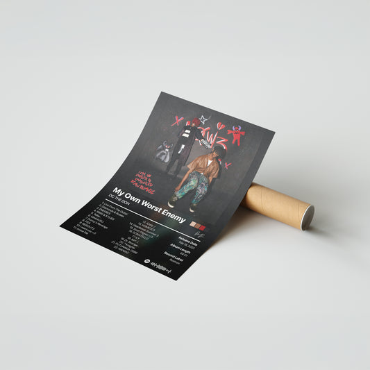 DC THE DON My Own Worst Enemy Album Poster