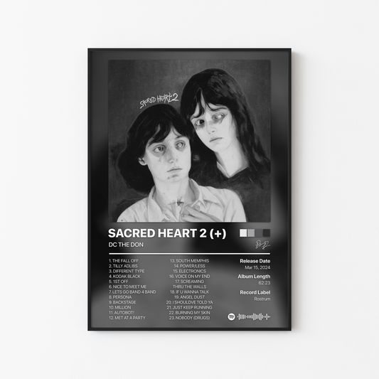 DC THE DON SACRED HEART 2 (+) Album Poster
