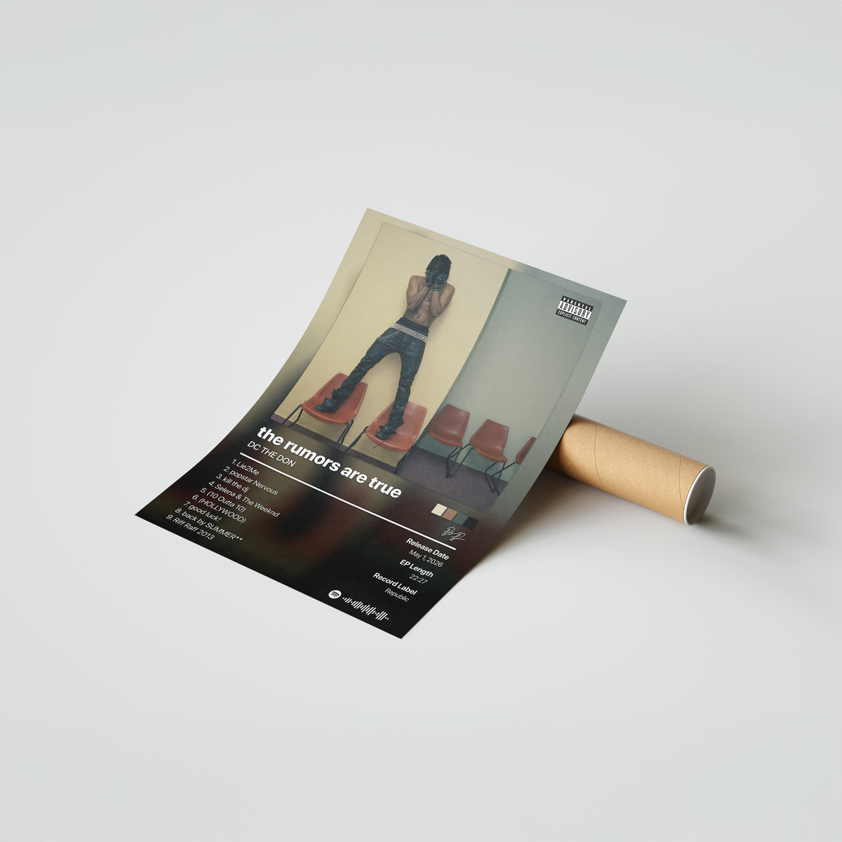 DC THE DON the rumors are true Album Poster