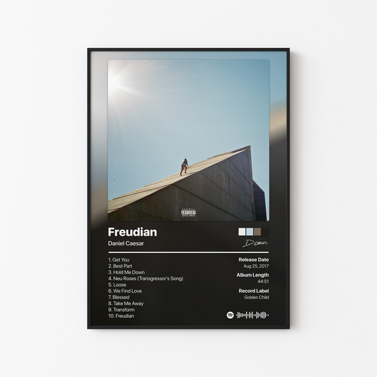 Daniel Caesar Freudian Album Poster