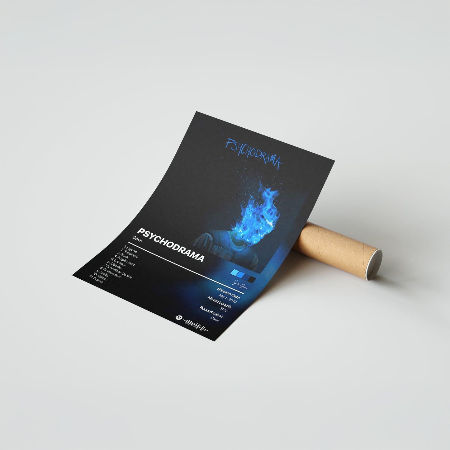 Dave PSYCHODRAMA Album Poster