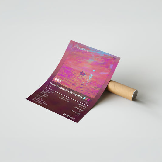 Dave We're All Alone In This Together Album Poster