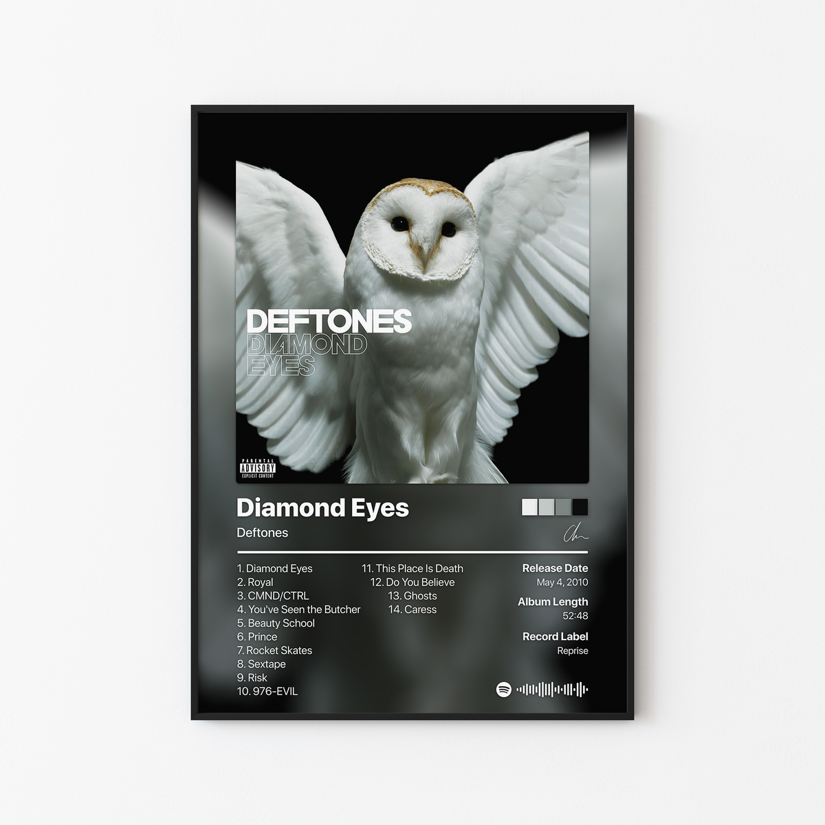 Deftones Diamond Eyes Album Poster