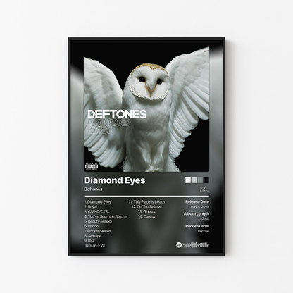 Deftones Diamond Eyes Album Poster