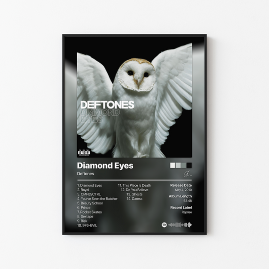 Deftones Diamond Eyes Album Poster