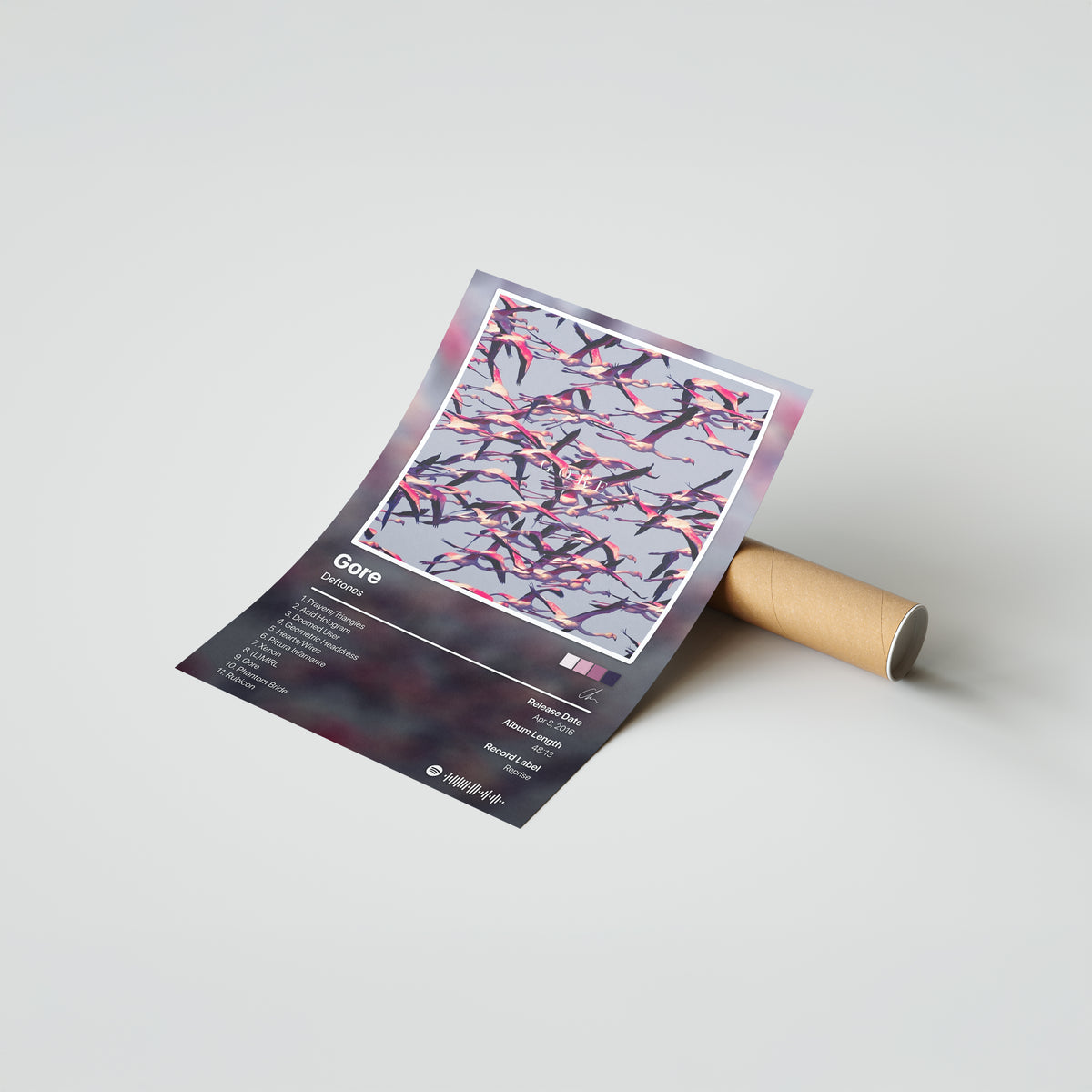 Deftones Gore Album Poster