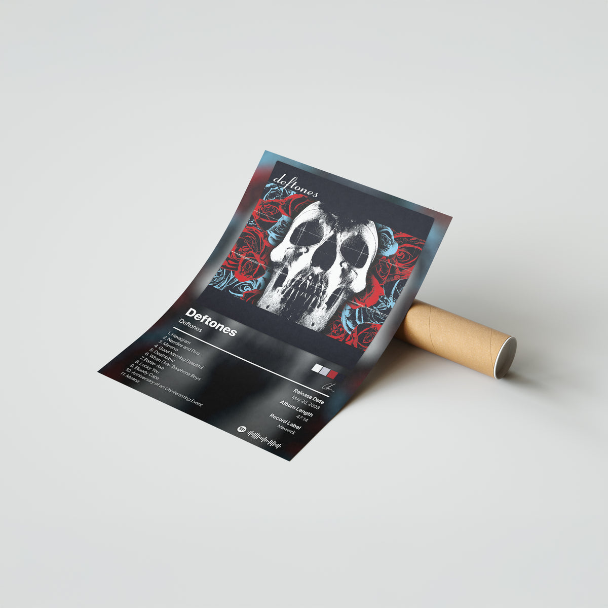 Deftones Self Titled Album Poster
