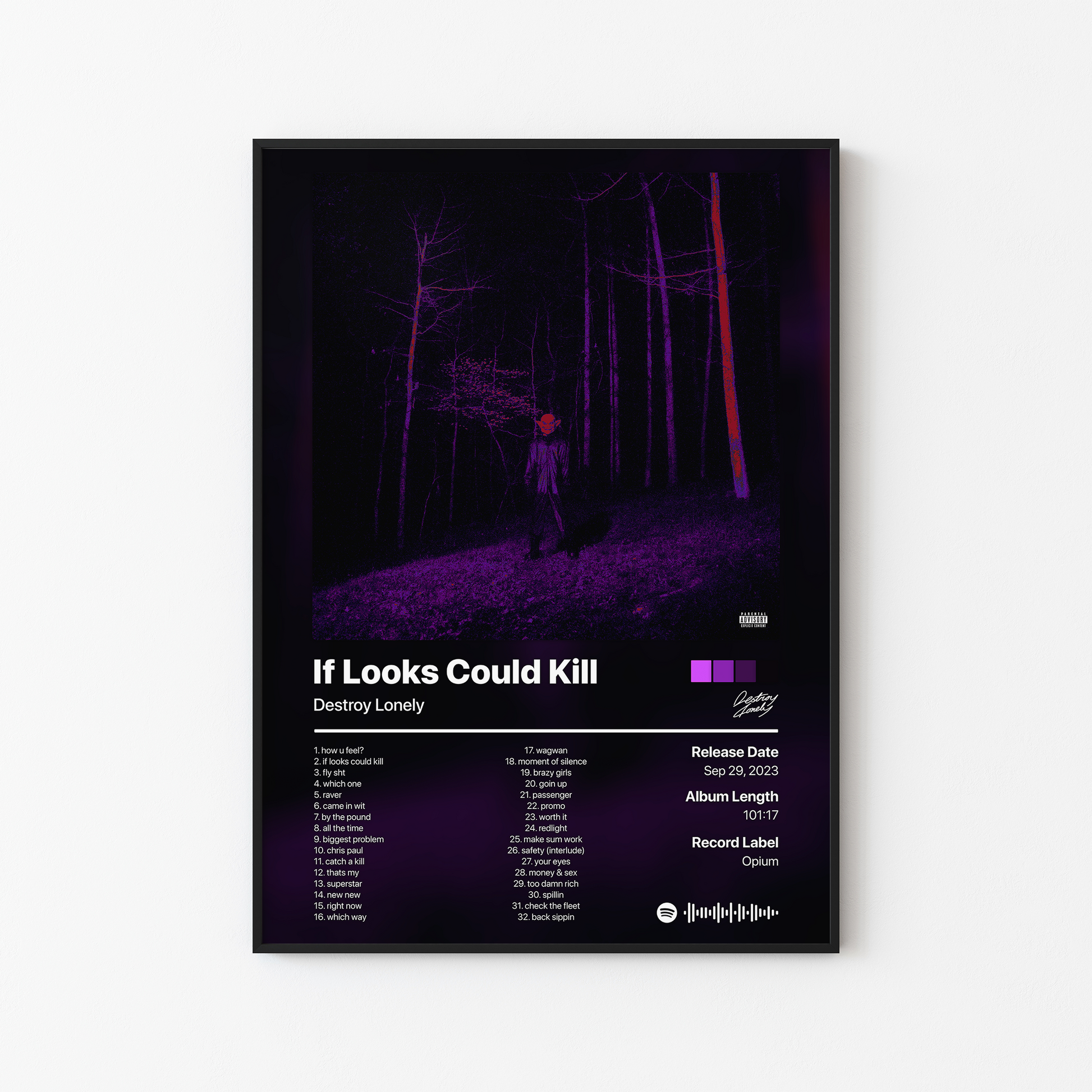 Destroy Lonely If Looks Could Kill (Directors Cut) Album Poster
