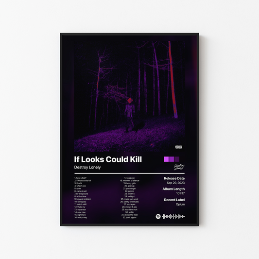 Destroy Lonely If Looks Could Kill (Directors Cut) Album Poster