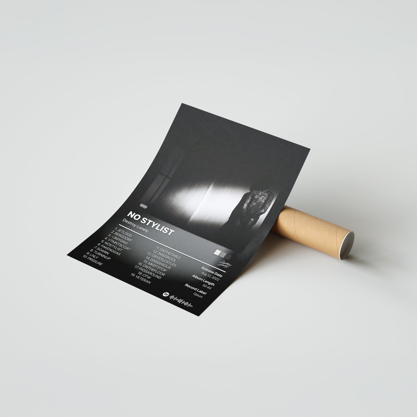 Destroy Lonely NO STYLIST Album Poster