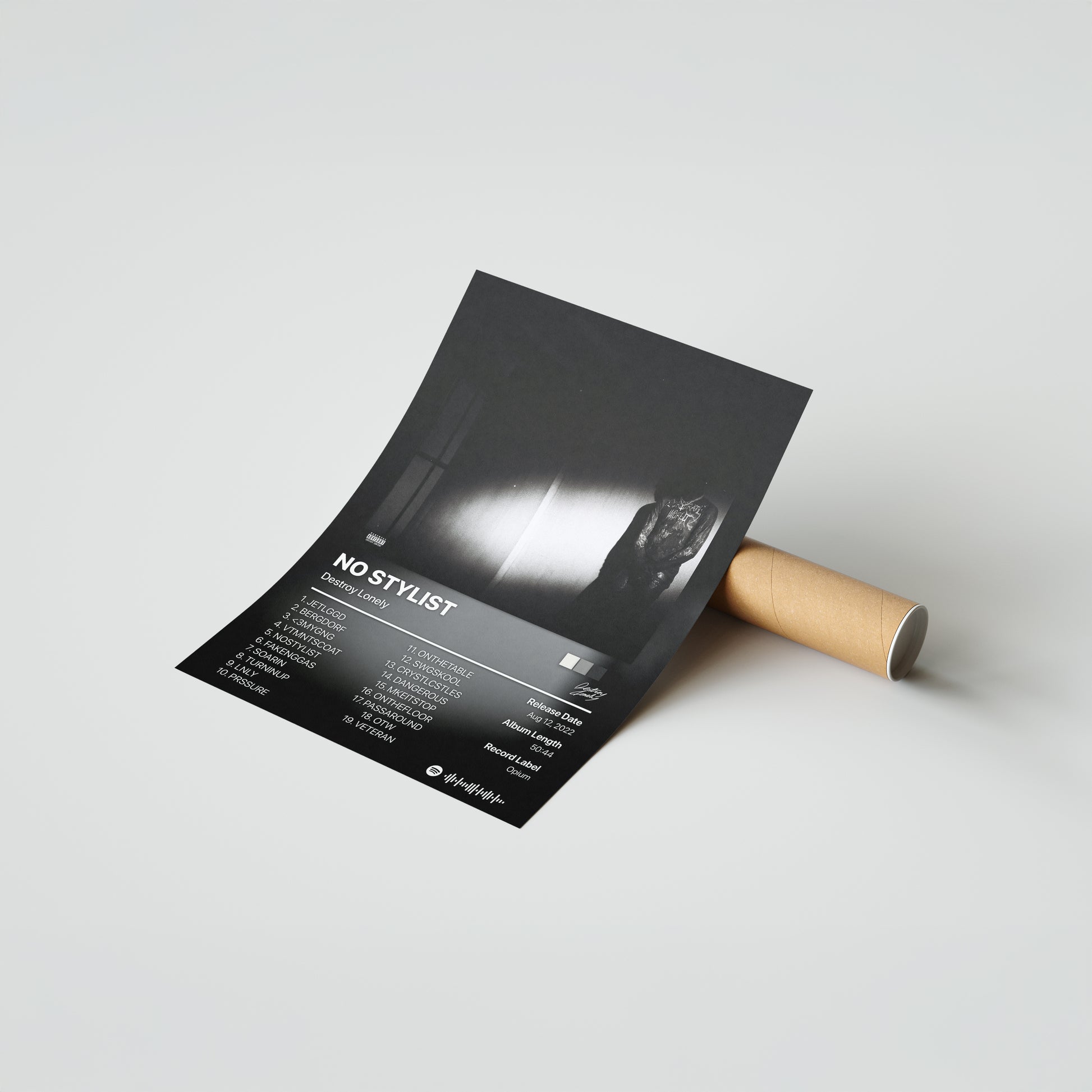 Destroy Lonely NO STYLIST Album Poster